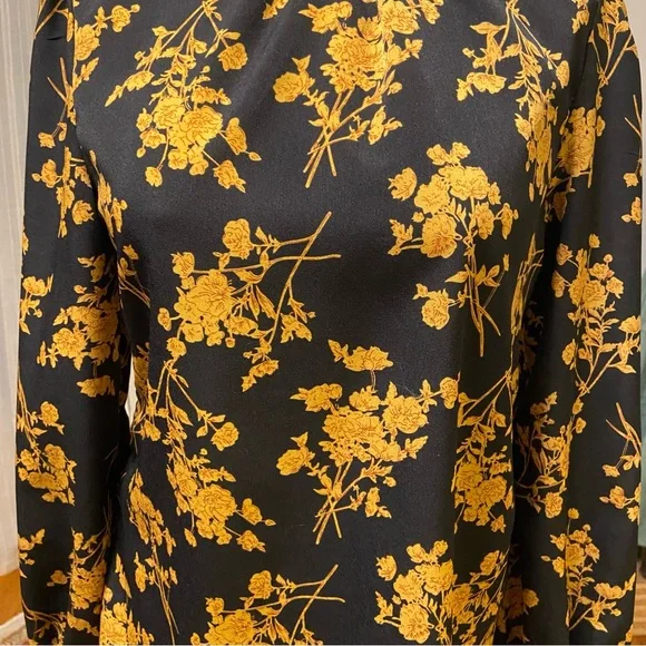 SHEIN | Frill Neck Floral Top - Picture 7 of 10